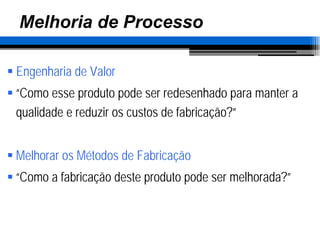 2 Aula - Diferença Processo Operação - Análise de Processo