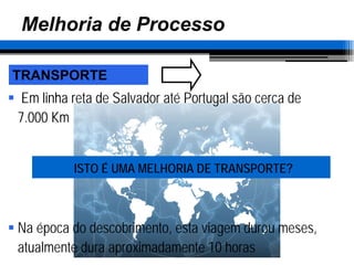 2 Aula - Diferença Processo Operação - Análise de Processo
