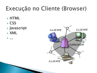    HTML
   CSS
   Javascript
   XML
   ...
 