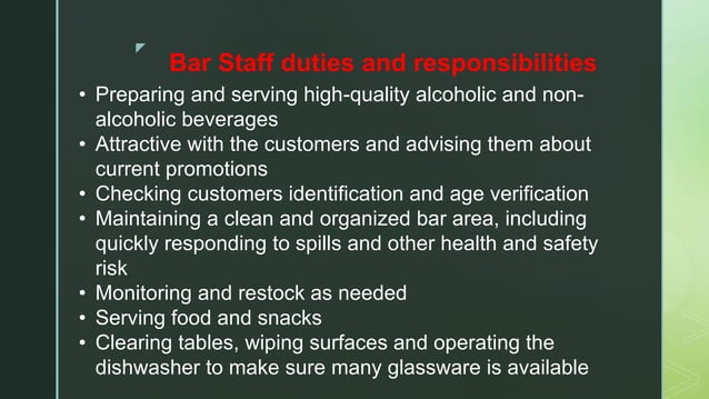 2 BAR JOB DESCRIPTION pptx 2-bar-job-description-pptx