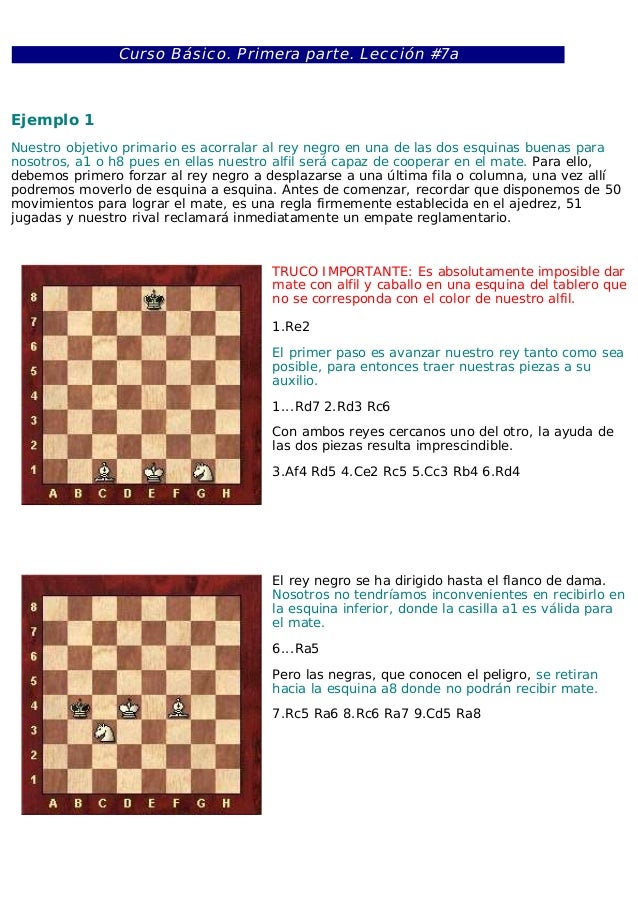 Trucos del ajedrez