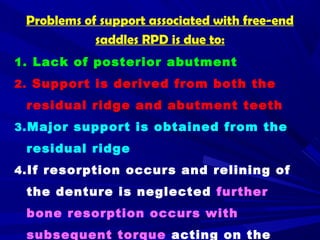 3- Basic principles for designing the removable partial denture | PPT