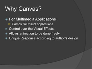 Introduction to Canvas | PPTX