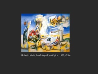 Roberto Matta, Morfologia Psicológica, 1938, Chile
 