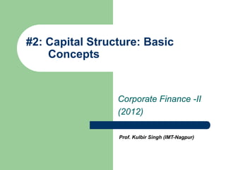 #2 capital-structure-basics.ppt