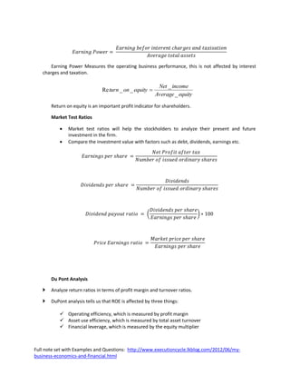 2 cash flow and financial statement analysis | PDF