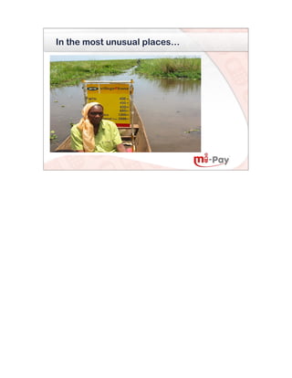 In the most unusual places…
 