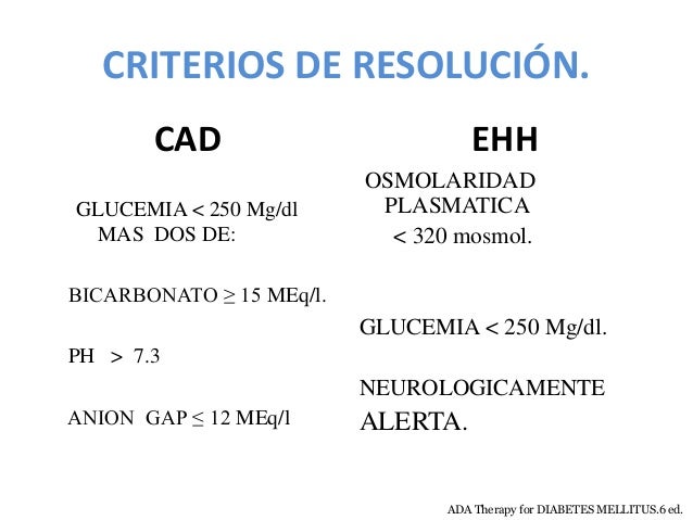 Cetoacidosis diabética y síndrome hiperosmolar no cetósico Dra. Deysi…