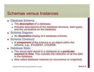 Database System Concepts and Architecture | PDF