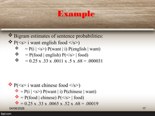 Comprehensive Overview of N-Gram Language Models in NLP | PPTX