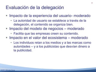 ¿Se hace a un menor costo?Valor del ecosistema¿Cambia el flujo de valores?
