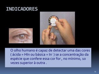 ÁCIDO FORTE-BASE FORTEJunto do ponto de equivalência , a variação de pH é muito acentuada , de modo que , por adição dum pequeno volume , obtém-se uma variação de algumas unidades .68