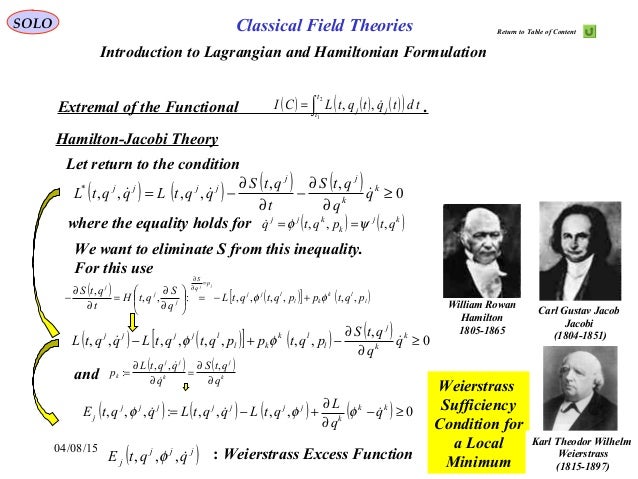 2 classical field theories