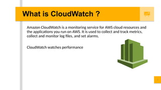 Comprehensive Guide to Amazon CloudWatch Monitoring and Management | PDF