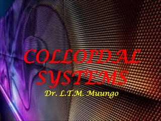 2 colloidal system