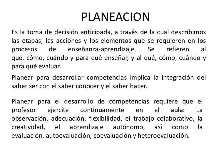 2. componentes, momentos y elementos de la planeación