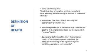 CONCEPTS OF HEALTH | PPTX