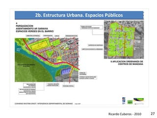 27
Soriano, Uruguay
2b. Estructura Urbana. Espacios Públicos
Ricardo Cuberos - 2010
 