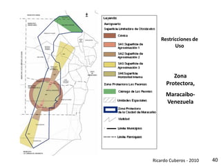 40
ESQUEMA
Restricciones de
Uso
Zona
Protectora,
Maracaibo-
Venezuela
Ricardo Cuberos - 2010
 