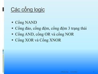 Cổng Logic | PPTX