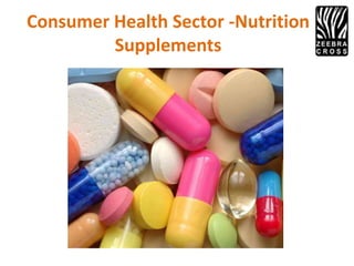 Consumer Health Sector -Nutrition
         Supplements
 