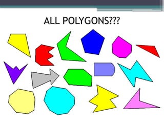 ALL POLYGONS???
 