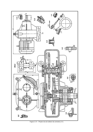 Figura 2.33 – Projeto de um redutor de correntes [11]
 