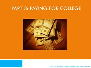Question 10
   The activities for elementary students . . .
     A: Cannot be used while working with middle school
         students
     B: Should not be modified

     C: Are the only activities you should use

     D: None of the above




             © 2010, Michigan Campus Compact. All rights reserved
 