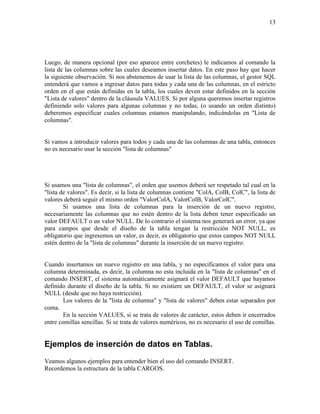 2. creación de tablas 2007