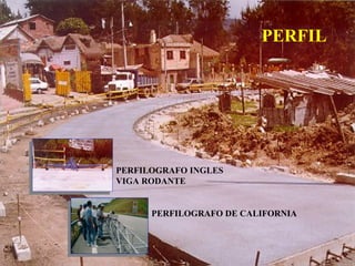 PERFIL PERFILOGRAFO INGLES VIGA RODANTE PERFILOGRAFO DE CALIFORNIA 
