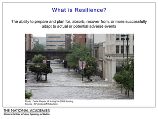 Disaster Resilience A National Imperative Susan Cutter Ppt