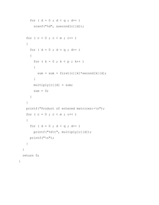 2D array | PDF