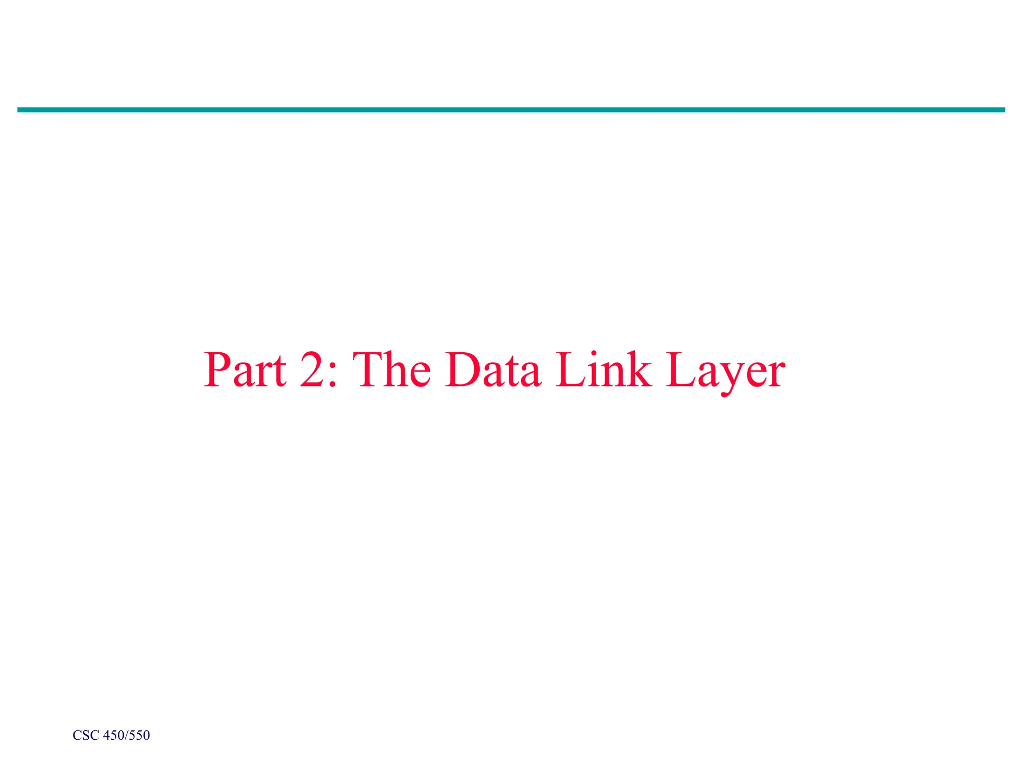 2-DataLinkLayer-Tanenbaum.ppt. computer netrk | PPT