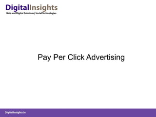 Pay Per Click Advertising 