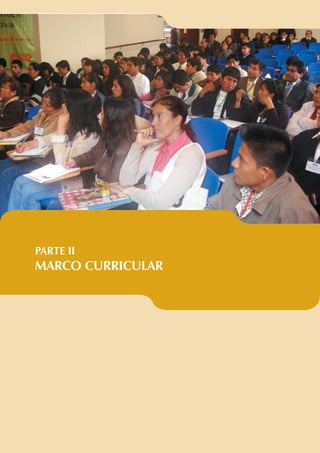 PARTE II
MARCO CURRICULAR
 