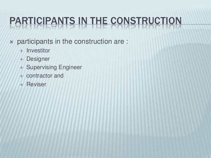Building Construction Class 2. definitions