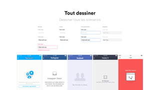 Tout dessiner
Dessiner tous les scénarios
Hint Text...Hint Text...
Field Label
Hint Text...
Field Label
Field Label
Filled with text
Field Label
Hint Text...
Field Label
Filled with text
Field Label
Hint Text...
Something has gone wrong!
Field Label
Filled with text
Field Label
Filled with text
Field Label
Hint Text...
DisabledFocused/ActiveHoverNormal
 