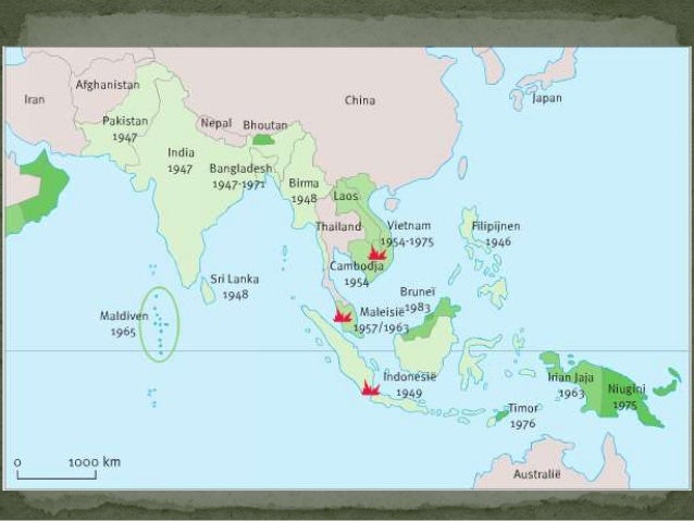 Afbeeldingsresultaat voor dekolonisatie azie