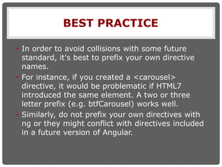 Directives | PPTX