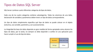 Comprehensive Guide to SQL Server Database Design and Management | PPTX