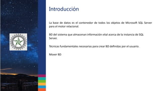 Comprehensive Guide to SQL Server Database Design and Management | PPTX