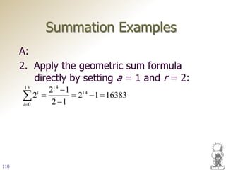 Summation Example Function Sets and Functions By Saleh ElShehabey | PDF