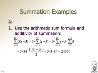 Summation Example Function Sets and Functions By Saleh ElShehabey | PDF