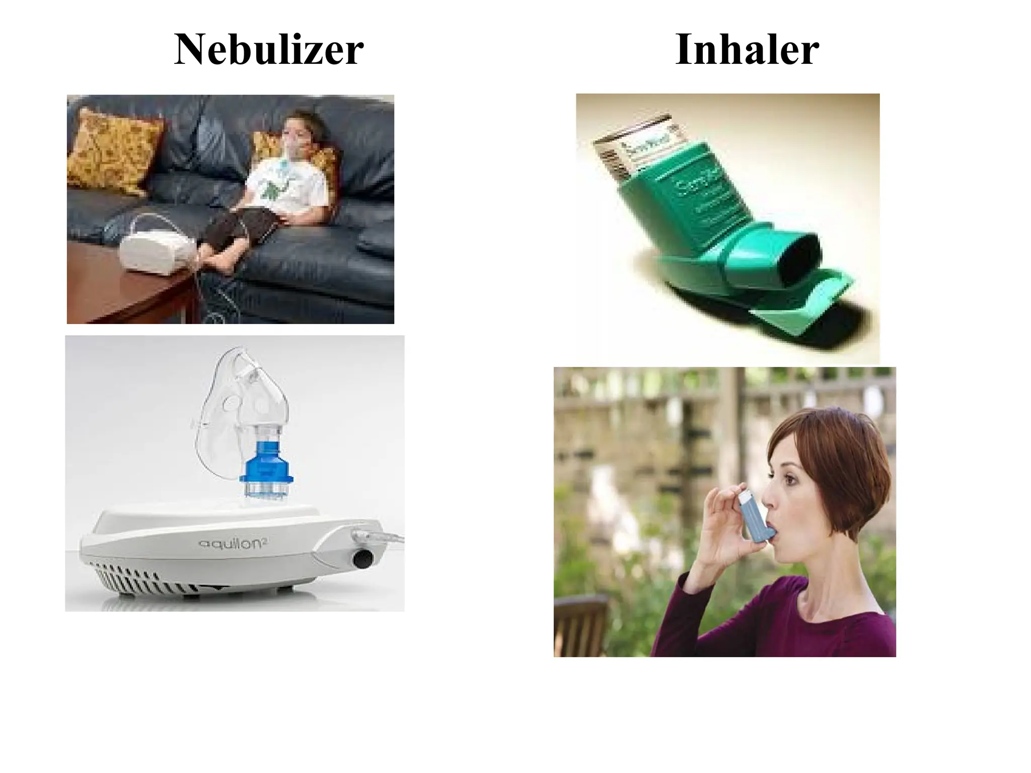 Nebulizer Inhaler
 