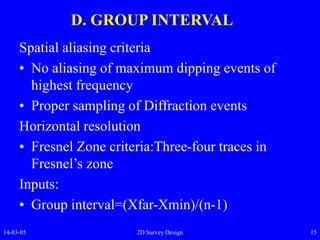 2-D SURVEY DESIGN_Final.ppt