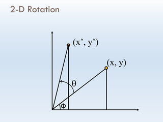 Two Transformations 2-D_Transformations-2, Transformation,Matrix Representations and ...