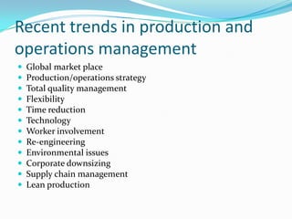 2. Duties And Responsibilities Of Production Managers