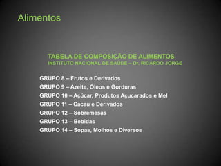 VitaminasSubstâncias químicas indispensáveis ao organismo.