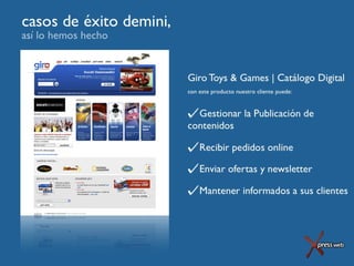 Elementos de una Tienda Online - Juan Pablo Giménez (Director Demini)
