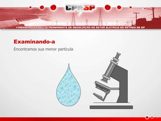 Examinando-a
Encontramos sua menor partícula
 